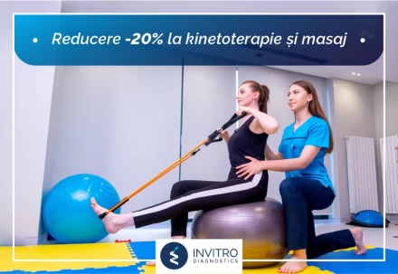 Reducere -20% la kinetoterapie și masaj