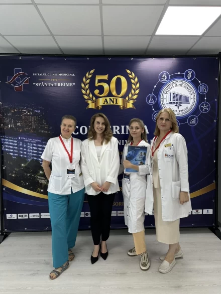 Invitro la conferința dedicată aniversării a 50 de ani de la fondarea Spitalului „Sfânta Treime”