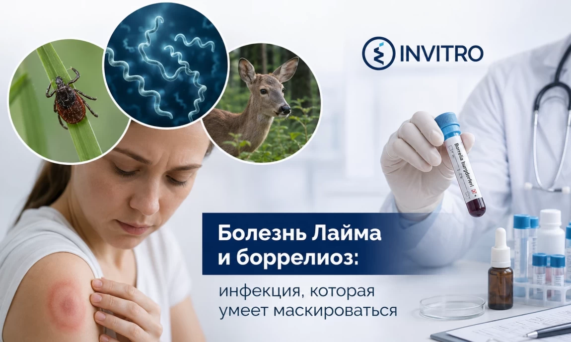 Болезнь Лайма и боррелиоз: инфекция, которая умеет маскироваться