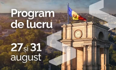 Graficul de lucru | 27 și 31 august