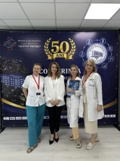 Invitro at the conference marking the 50th anniversary of Sfânta Treime Hospital