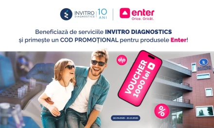 🎉 1000 lei cadou pentru tine, din grija Invitro și Enter!