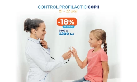 Control profilactic copii (6-12 ani)