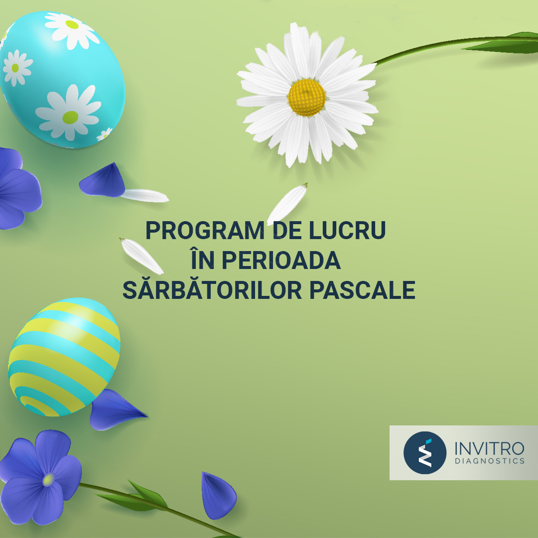 Program de lucru în perioada sărbătorilor pascale